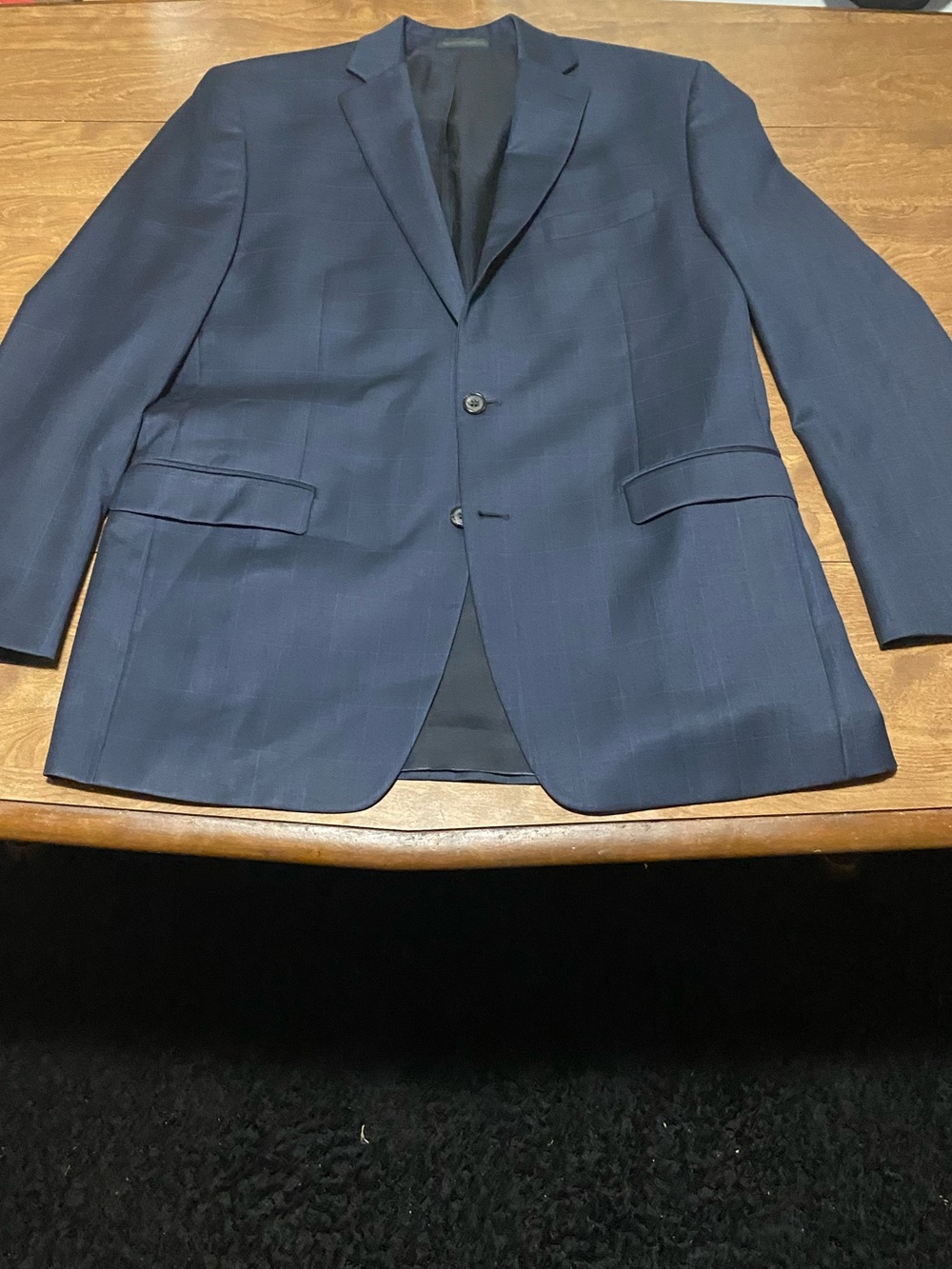Lauren Ralph Lauren Navy Two-Button Sport Coat
